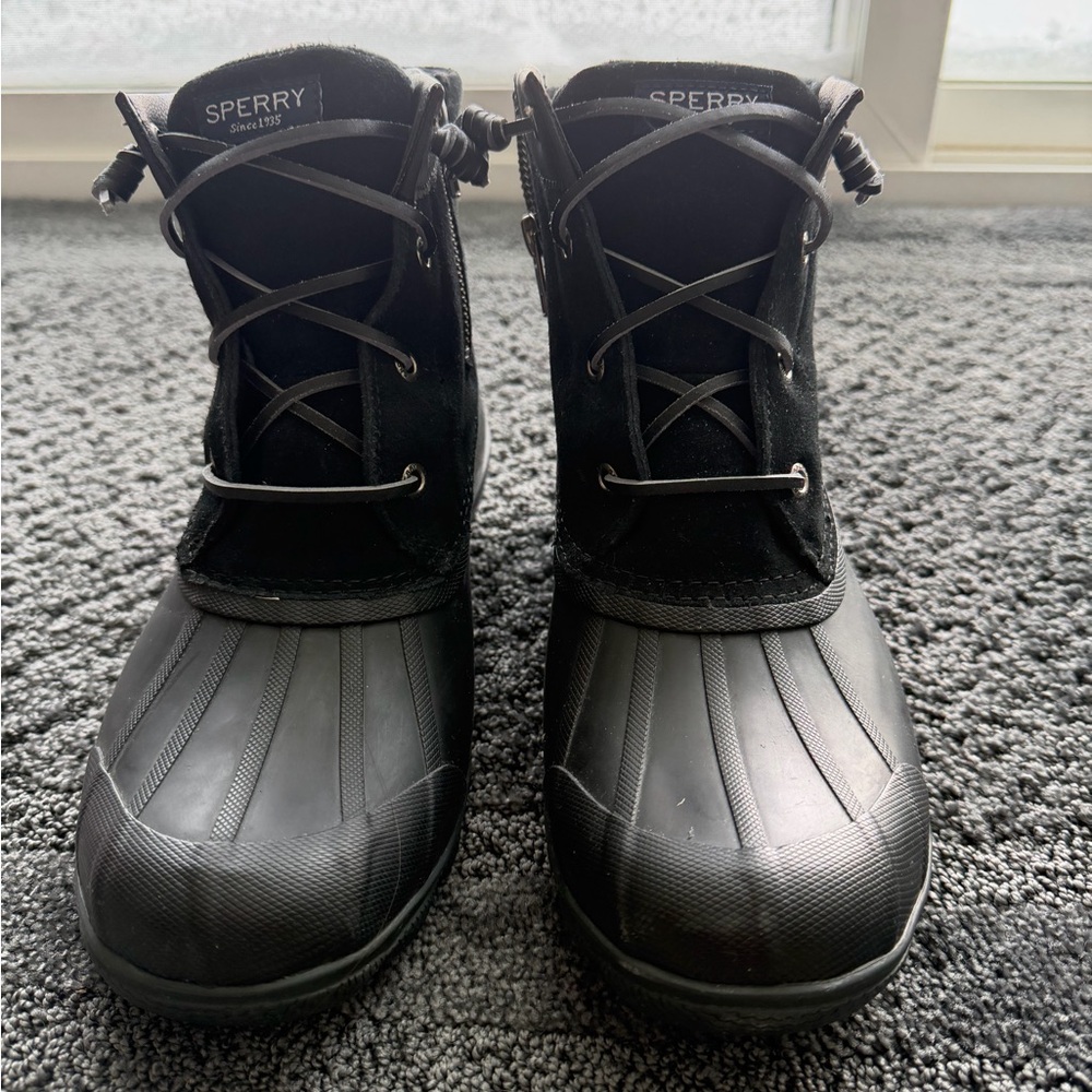 Sperry Black Boots